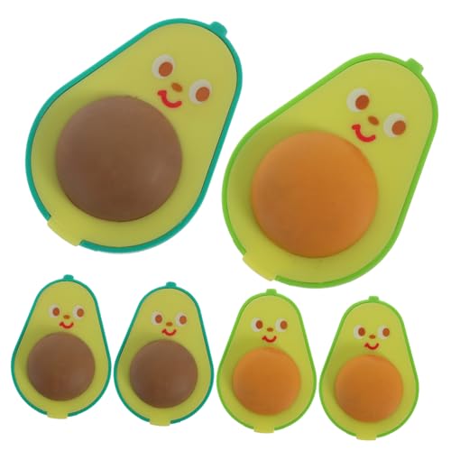YARNOW 1 Satz Avocado Bleistiftanspitzer Mit Abnehmbarem Radiergummi Cartoon Design Für Schule Büro Und Bastelprojekte Handlicher Anspitzer Für Erwachsene Für Täglichen Gebrauch 6 Stück YARNOW 1 Satz Avocado Bleistiftanspitzer Mit Abnehmbarem Radiergummi Cartoon Design Für Schule Büro Und Bastelprojekte Handlicher Anspitzer Für Erwachsene Für Täglichen Gebrauch 6 Stück von YARNOW