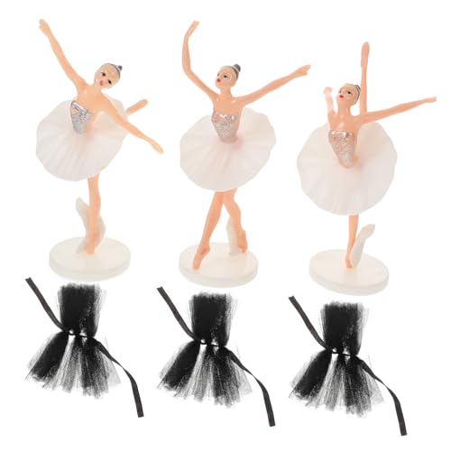 YARNOW 1 Satz Ballettmädchen-Ornamente Alles Gute zum Geburtstagstorte Toper Dekorationen Party Ballerina erste Oh Figur einer Balletttänzerin Ballett Cupcake Topper Gittergewebe Schwarz YARNOW 1 Satz Ballettmädchen-Ornamente Alles Gute zum Geburtstagstorte Toper Dekorationen Party Ballerina erste Oh Figur einer Balletttänzerin Ballett Cupcake Topper Gittergewebe Schwarz von YARNOW