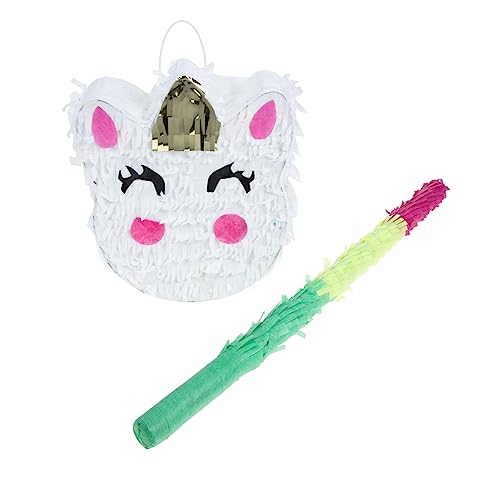 YARNOW 1 Satz Einhorn Pinata für Kindergeburtstag Mexikanische Pinata aus Hochwertigem Papier Handgefertigt für Fiesta und Partys für Unvergessliche Feiern YARNOW 1 Satz Einhorn Pinata für Kindergeburtstag Mexikanische Pinata aus Hochwertigem Papier Handgefertigt für Fiesta und Partys für Unvergessliche Feiern von YARNOW