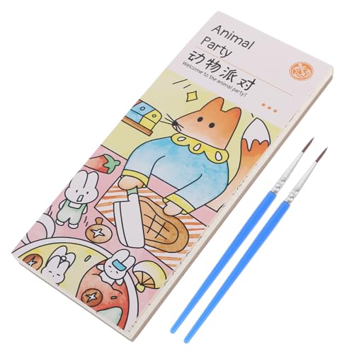 YARNOW 1 Satz Graffiti-Bilderbuch Kleinkinder Zeichenbuch Zeichnung waschbar malen Wassermalbücher für lustige Malbücher Bücher über Aquarellmalerei Buch Graffiti-Malerei Papier YARNOW 1 Satz Graffiti-Bilderbuch Kleinkinder Zeichenbuch Zeichnung waschbar malen Wassermalbücher für lustige Malbücher Bücher über Aquarellmalerei Buch Graffiti-Malerei Papier von YARNOW