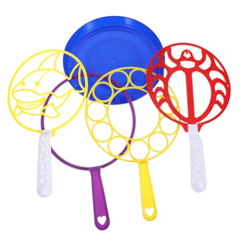 YARNOW 1 Satz Großes Seifenblasen mit Wands und Tray für Outdoor für Sommerfestivals Farbenfrohe Seifenblasen für Jungen und Teiliges YARNOW 1 Satz Großes Seifenblasen mit Wands und Tray für Outdoor für Sommerfestivals Farbenfrohe Seifenblasen für Jungen und Teiliges von YARNOW