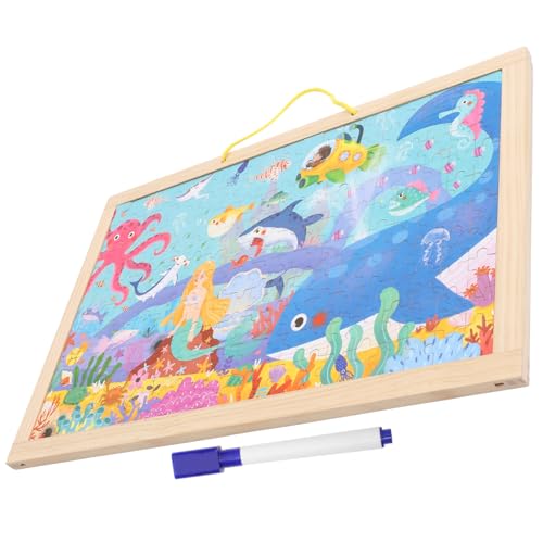 YARNOW 1 Satz Holz Puzzle für Kreatives Lernspielzeug mit Zeichenbrett Teiliges Cartoon für Frühkindliche Bildung Fördert Motorische Fähigkeiten und Kognitive Entwicklung YARNOW 1 Satz Holz Puzzle für Kreatives Lernspielzeug mit Zeichenbrett Teiliges Cartoon für Frühkindliche Bildung Fördert Motorische Fähigkeiten und Kognitive Entwicklung von YARNOW