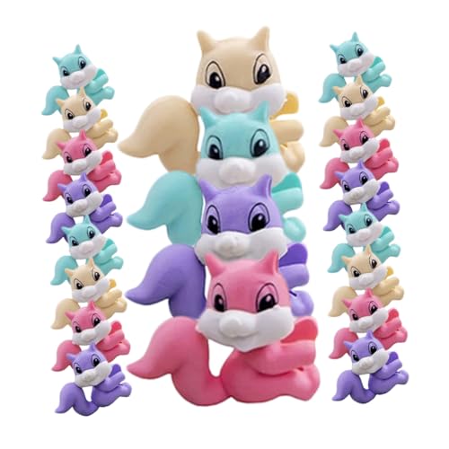 YARNOW 1 Satz Squirrel Radiergummis Lustige Cartoon Radierer Für Schule Und Zuhause Perfektes Und Kreative Belohnung Für Kleinkinder 50 Stück von YARNOW