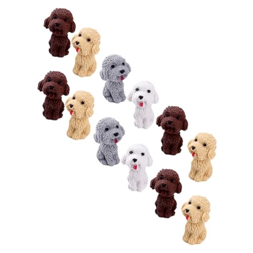 YARNOW 1 Satz Teiliges Lustige Hunde Radiergummis Für Cartoon Hund Radiergummi Als Für Kindergarten Und Schule Gemischte 24 Stück von YARNOW