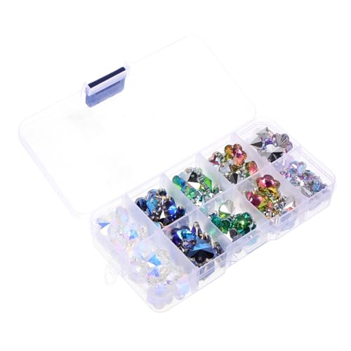 YARNOW 1 Schachtel Fünf-punkte-sternpflaumenblütenperle Perlenzauber Süße Perlen Und Anhänger Dekorative Blumenperlen Anhänger Für Schmuckherstellung Süße Charms Für Armbänder Kristall YARNOW 1 Schachtel Fünf-punkte-sternpflaumenblütenperle Perlenzauber Süße Perlen Und Anhänger Dekorative Blumenperlen Anhänger Für Schmuckherstellung Süße Charms Für Armbänder Kristall von YARNOW