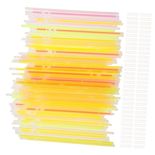 YARNOW 1 Set Glänzendes Stabarmband Partyzubehör LED Knicklicht Leuchtstab Leuchtstab Party Leuchtendes Leuchtrequisite Leuchtstäbe Für Partys Fluoreszierendes Leuchtzubehör von YARNOW