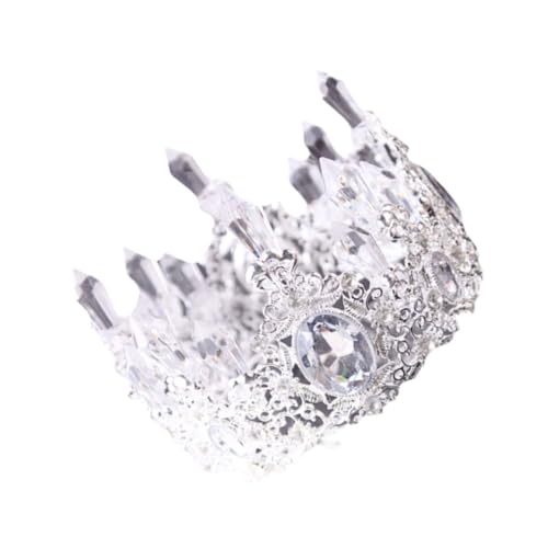 YARNOW 1 Stück Barocke Kristallkrone Kuchen Topper Elegante Dessert Dekoration für Hochzeiten Geburtstagsfeiern und Festlichkeiten Sicher für Verwendung Torten Silberne YARNOW 1 Stück Barocke Kristallkrone Kuchen Topper Elegante Dessert Dekoration für Hochzeiten Geburtstagsfeiern und Festlichkeiten Sicher für Verwendung Torten Silberne von YARNOW