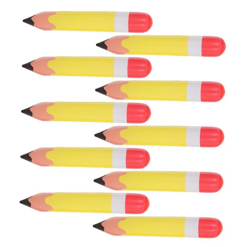 YARNOW 10 Stück Aufblasbare Bleistift Dekorationen Lustige Bleistiftballons für Geburtstagsfeiern Klassenräume und Partys Langlebig und Sicher der Anwendung YARNOW 10 Stück Aufblasbare Bleistift Dekorationen Lustige Bleistiftballons für Geburtstagsfeiern Klassenräume und Partys Langlebig und Sicher der Anwendung von YARNOW