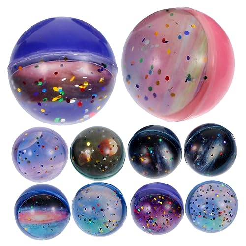 YARNOW 10 Stück Bouncy Balls Elastische Spielzeuge für Vendingmaschinen Dekorative Springbälle für Kindergeburtstage und Feste für Party und Spaß YARNOW 10 Stück Bouncy Balls Elastische Spielzeuge für Vendingmaschinen Dekorative Springbälle für Kindergeburtstage und Feste für Party und Spaß von YARNOW