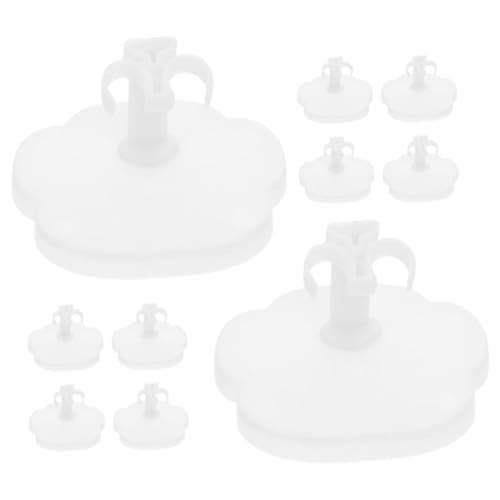 YARNOW 10 Stück Doll Support Stand Teiliges Puppenständer Stabiler Displayhalter für Puppen und Kleine Figuren für Zuhause und Geschäfte Transparentes Design für Ansprechende Präsentation von YARNOW
