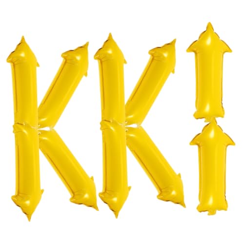 YARNOW 10 Stück Luftballons aus Folie Geburtstags und Hochzeitsdeko Leuchtende Pfeilform für Verlobung und Jubiläumsfeiern Robust und Wiederverwendbar YARNOW 10 Stück Luftballons aus Folie Geburtstags und Hochzeitsdeko Leuchtende Pfeilform für Verlobung und Jubiläumsfeiern Robust und Wiederverwendbar von YARNOW