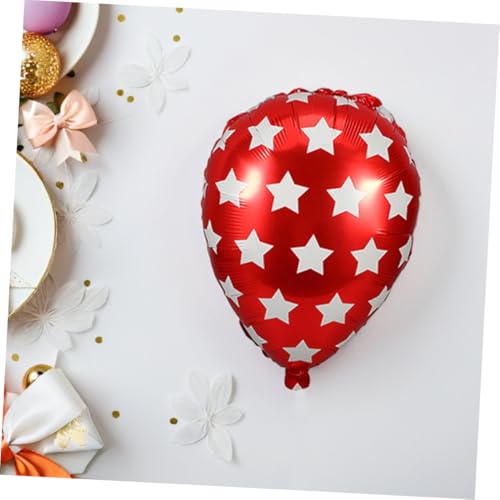 YARNOW 10 Stück Teiliges Boxhandschuh Aluminiumfolie Ballons Sportliche Partydekoration für Geburtstagsfeiern und Wrestling-events Robuste Glänzende Box-theme Ballons für Lebendige von YARNOW