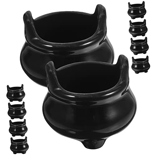 YARNOW 10 Stück Teiliges Mini aus Halloween Deko Miniatur für Party Kreative Tischdekoration für Festliche Halloween Atmosphäre und Geschenkideen von YARNOW