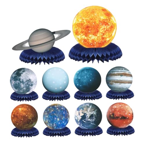 YARNOW 10 Stück Teiliges Planetenthema Honeycomb Tischdeko Waben Dekoration für Geburtstagsfeiern Mottopartys und Jubiläumsfeiern Installieren Kreative Foto Requisiten YARNOW 10 Stück Teiliges Planetenthema Honeycomb Tischdeko Waben Dekoration für Geburtstagsfeiern Mottopartys und Jubiläumsfeiern Installieren Kreative Foto Requisiten von YARNOW