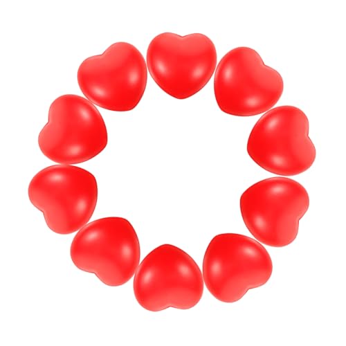 YARNOW 10 Stück Teiliges Rote Herz Stressbälle Elastische Schaumstoffbälle für Erwachsene zum Stressabbau Partyspielzeug für Schulveranstaltungen und Kindergeburtstage YARNOW 10 Stück Teiliges Rote Herz Stressbälle Elastische Schaumstoffbälle für Erwachsene zum Stressabbau Partyspielzeug für Schulveranstaltungen und Kindergeburtstage von YARNOW
