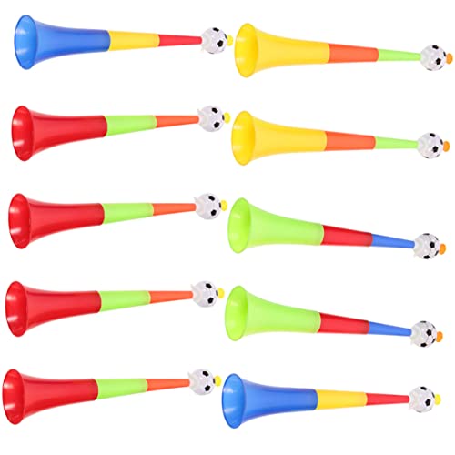 YARNOW 10 Stück Teiliges Teleskop Tröten Fußball Fanfare Lautes Noise Maker Partyhorn Geeignet für Sportveranstaltungen und Jubelnde Fans Zufällige Farbe Zufällige Farbe YARNOW 10 Stück Teiliges Teleskop Tröten Fußball Fanfare Lautes Noise Maker Partyhorn Geeignet für Sportveranstaltungen und Jubelnde Fans Zufällige Farbe Zufällige Farbe von YARNOW