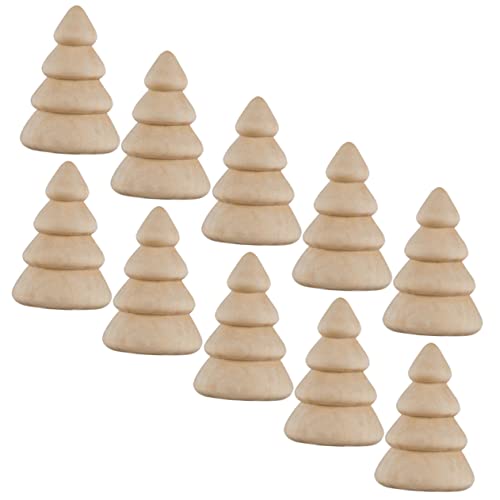 YARNOW 10 Stück Unbehandelte Mini Holz Bäume für DIY Bastelprojekte für Malen und Gestalten von Wohnaccessoires Höhe Naturmaterialien für Kreative YARNOW 10 Stück Unbehandelte Mini Holz Bäume für DIY Bastelprojekte für Malen und Gestalten von Wohnaccessoires Höhe Naturmaterialien für Kreative von YARNOW
