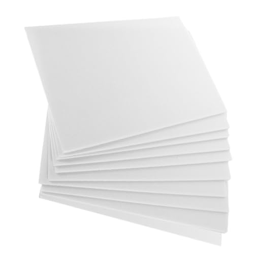 YARNOW 10-Teiliges Bettlaken-Set Zeichenbrett für Bastelbedarf DIY zubehör DIY-Versorgung Bastelzubehör Druckplatten schäume selber machen Bastelschäume Schaum Weiß YARNOW 10-Teiliges Bettlaken-Set Zeichenbrett für Bastelbedarf DIY zubehör DIY-Versorgung Bastelzubehör Druckplatten schäume selber machen Bastelschäume Schaum Weiß von YARNOW