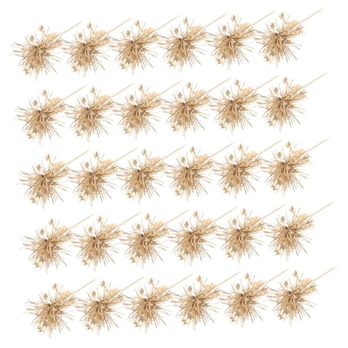 YARNOW 100 Stück Glitzernde Cake Decoration Sparkly Cupcake Picks Geburtstagsdeko Party Tortendeko Kuchenstecker für Weihnachten und Festliche Feiern von YARNOW