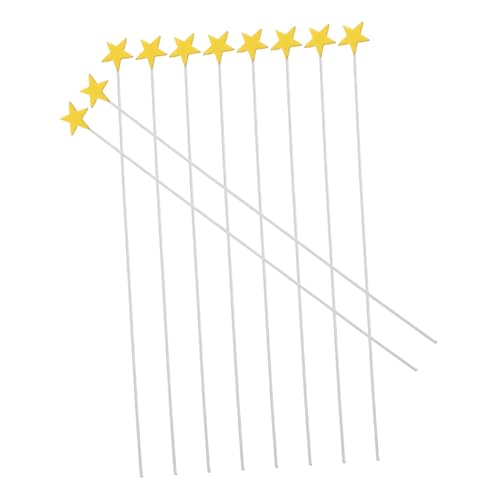 YARNOW 100 Stück Goldene Zahnstocher für Vorspeisen Alles zum Geburtstagstorte Topper Cupcake-Topper für die Braut goldene Cupcake-Topper Cupcake-Deko-Topper Schaum Gelb YARNOW 100 Stück Goldene Zahnstocher für Vorspeisen Alles zum Geburtstagstorte Topper Cupcake-Topper für die Braut goldene Cupcake-Topper Cupcake-Deko-Topper Schaum Gelb von YARNOW