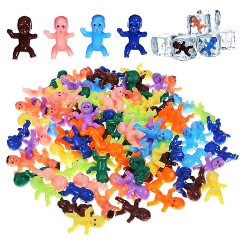 YARNOW 100 Stück Mini Plastikbabys Kreative Kleine Figuren für Partydekorationen für Kindergeburtstage Mitgebsel für Lustige Spiele Langlebig und Farbenfroh YARNOW 100 Stück Mini Plastikbabys Kreative Kleine Figuren für Partydekorationen für Kindergeburtstage Mitgebsel für Lustige Spiele Langlebig und Farbenfroh von YARNOW