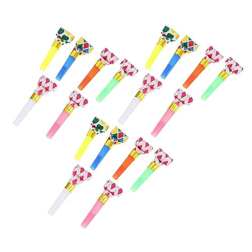 YARNOW 100 Stück Partytröten für Bunte Pfeifen für Geburtstagsfeiern Hochzeiten und Feste Kreative Blasrüssel Spielzeuge für Fröhliche Anlässe Zufällige Designs YARNOW 100 Stück Partytröten für Bunte Pfeifen für Geburtstagsfeiern Hochzeiten und Feste Kreative Blasrüssel Spielzeuge für Fröhliche Anlässe Zufällige Designs von YARNOW