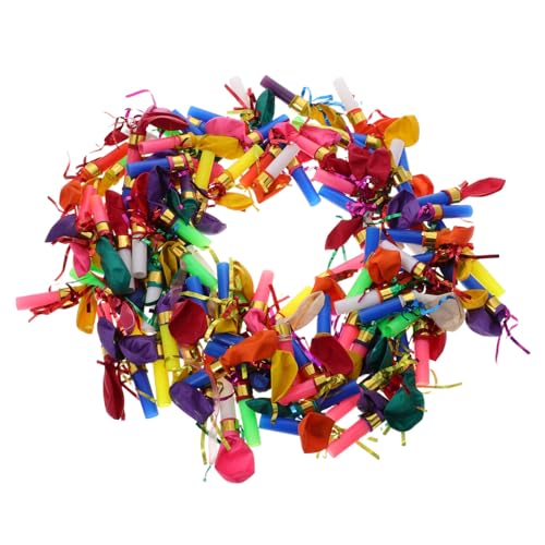 YARNOW 100 Stück Pfeifenspielzeug Für Kinderparty-gebläse Halloween-pfeife Neujahrsgebläse Silvester Krachmacher Party-horn Ausblasen Partyhörner Und Gebläse Für Plastik YARNOW 100 Stück Pfeifenspielzeug Für Kinderparty-gebläse Halloween-pfeife Neujahrsgebläse Silvester Krachmacher Party-horn Ausblasen Partyhörner Und Gebläse Für Plastik von YARNOW