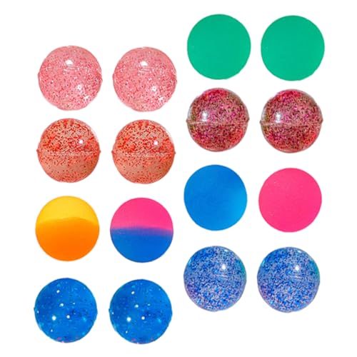 YARNOW 100Stücke Gummibälle Für Hüpfbälle Elastische Spielzeuge Für Spaß Und Unterhaltung Für Partys Garten Und Freizeitaktivitäten von YARNOW