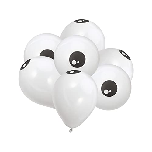 YARNOW 100Stücke Halloween Luftballons Mit Augen Verdickte Latex Dekoration Kleine Partyballons Für Festliche Anlässe Vielseitige Deko Für Zuhause Und Veranstaltungen Einfach YARNOW 100Stücke Halloween Luftballons Mit Augen Verdickte Latex Dekoration Kleine Partyballons Für Festliche Anlässe Vielseitige Deko Für Zuhause Und Veranstaltungen Einfach von YARNOW