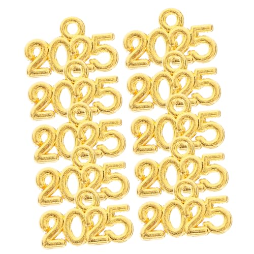 YARNOW 100Stücke Mini Zinklegierung Charm Für Schlüsselanhänger Armband Und Halsketten DIY Schmuckanhänger Für Graduierung Und Persönliche Goldfarben YARNOW 100Stücke Mini Zinklegierung Charm Für Schlüsselanhänger Armband Und Halsketten DIY Schmuckanhänger Für Graduierung Und Persönliche Goldfarben von YARNOW