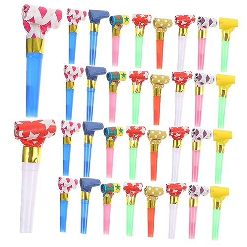 YARNOW 100Stücke Partykracher Papierpfeifen für Geburtstagsfeiern Hochzeiten und Feste Lustige Cheerleader Requisiten und Partygeschenke für Jung YARNOW 100Stücke Partykracher Papierpfeifen für Geburtstagsfeiern Hochzeiten und Feste Lustige Cheerleader Requisiten und Partygeschenke für Jung von YARNOW