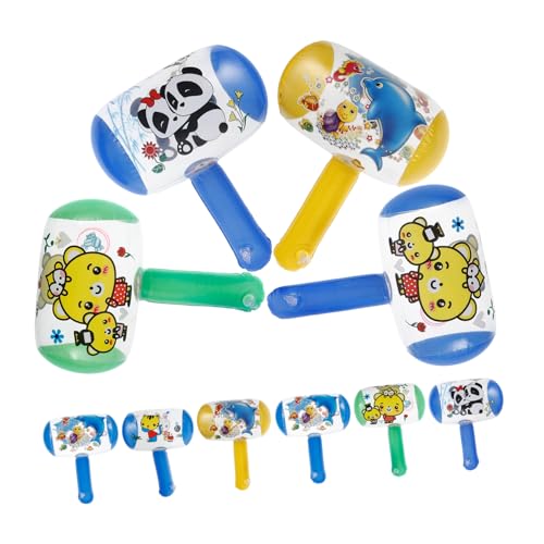 YARNOW 10Stücke Aufblasbare Hämmer mit Glocken Lustige Spielzeughämmer für Partys und Outdoor Aktivitäten Zufälligen Farben YARNOW 10Stücke Aufblasbare Hämmer mit Glocken Lustige Spielzeughämmer für Partys und Outdoor Aktivitäten Zufälligen Farben von YARNOW