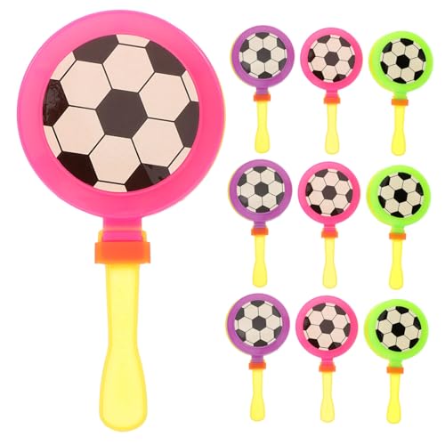 YARNOW 10Stücke Fußball Handklatscher aus Kunststoff und Party Klatscher für Sportveranstaltungen Feiern und Schulaktivitäten Cheerleading Spielzeuge für Unvergessliche YARNOW 10Stücke Fußball Handklatscher aus Kunststoff und Party Klatscher für Sportveranstaltungen Feiern und Schulaktivitäten Cheerleading Spielzeuge für Unvergessliche von YARNOW