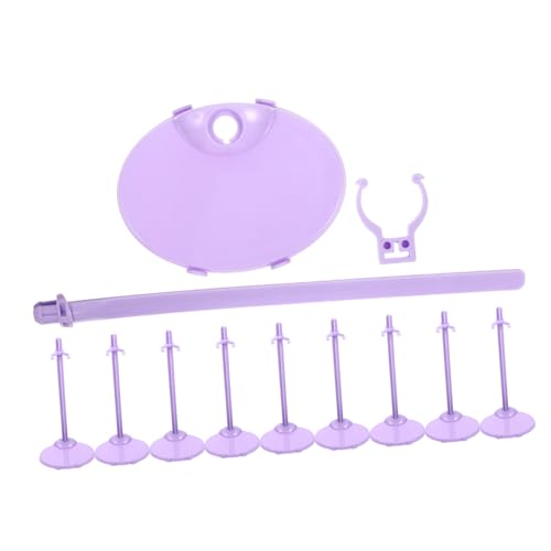 YARNOW 10Stücke Teiliges Puppenständer Stabiler Puppenhalter mit Runder Basis für Präsentation von Plüschpuppen und Actionfiguren für Puppen Leicht von YARNOW
