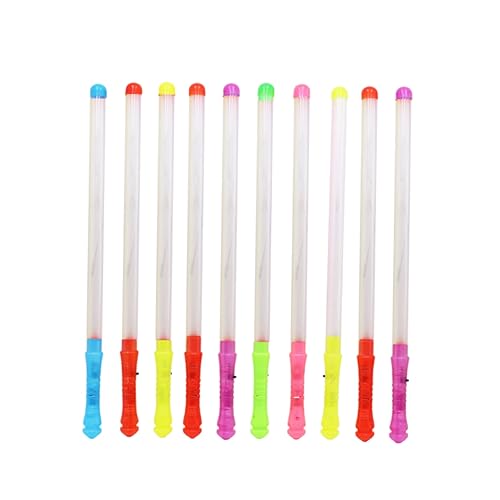 YARNOW 12 Stück Leuchtstäbe Fluoreszierende LED Glühstäbe für Partys Konzerte Hochzeiten Farben Tragbar für Erwachsene Zufällige Farbe YARNOW 12 Stück Leuchtstäbe Fluoreszierende LED Glühstäbe für Partys Konzerte Hochzeiten Farben Tragbar für Erwachsene Zufällige Farbe von YARNOW