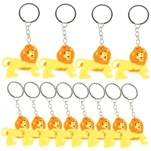 YARNOW 12 Stück Löwe Schlüsselanhänger Die Mini Schild Zubehör Klaue Reiz Klein Party Tiere Hängend Fälschung Für Fell Süßer Tieranhänger Cartoon -schlüsselring Pvc Golden YARNOW 12 Stück Löwe Schlüsselanhänger Die Mini Schild Zubehör Klaue Reiz Klein Party Tiere Hängend Fälschung Für Fell Süßer Tieranhänger Cartoon -schlüsselring Pvc Golden von YARNOW