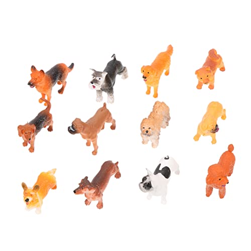 YARNOW 12 Stück Mini Hund Figuren Realistische Welpen Ornamente aus Hochwertigem Dekorative Hundebesitzer für Weihnachten und Geburtstagsfeiern Kreative Tischdekoration und Lernspielzeug YARNOW 12 Stück Mini Hund Figuren Realistische Welpen Ornamente aus Hochwertigem Dekorative Hundebesitzer für Weihnachten und Geburtstagsfeiern Kreative Tischdekoration und Lernspielzeug von YARNOW
