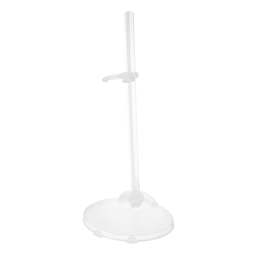 YARNOW 12 Stück Puppenständer Unser Kinderpuppe Unterstützung Gestell Für Puppe Figurenständer Einstellbar Halter Anzeige Stand Puppe Steht Inhaber Plastik Transparent von YARNOW
