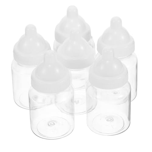 YARNOW 12 Stück Süßigkeiten Box Deckel Behälter für Babyparty-Leckereien Babyflaschenspiel süße bonbonschachteln Schachteln für Süßigkeiten kleine Geschenkboxen Plastik Weiß YARNOW 12 Stück Süßigkeiten Box Deckel Behälter für Babyparty-Leckereien Babyflaschenspiel süße bonbonschachteln Schachteln für Süßigkeiten kleine Geschenkboxen Plastik Weiß von YARNOW