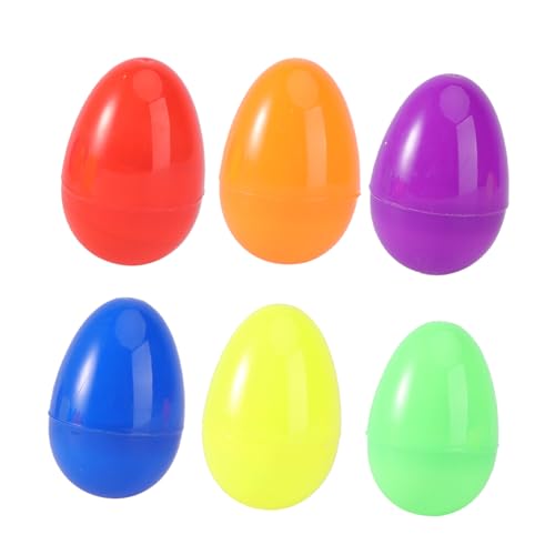 YARNOW 12 Stück Teiliges Plastikeier Set Bunte Ostereier zum Befüllen DIY Osterdeko Kunststoff Eier für Eiersuche Party Streuartikel Geschenkfüllung Kinderfreundlich Robust und YARNOW 12 Stück Teiliges Plastikeier Set Bunte Ostereier zum Befüllen DIY Osterdeko Kunststoff Eier für Eiersuche Party Streuartikel Geschenkfüllung Kinderfreundlich Robust und von YARNOW