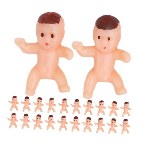 YARNOW 150 Stück Teiliges Mini Figuren aus Kunststoff Bunte Miniatur Deko für Babyparty Eiswürfelspiel und Kuchen Kompakte Shower Party Geschenke und Tischdekoration von YARNOW