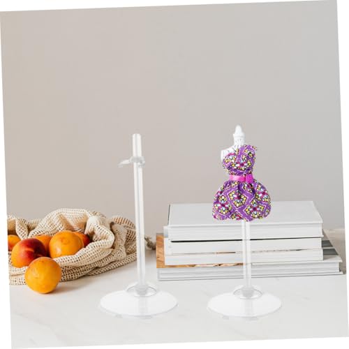 YARNOW 16 Stück Teiliges Transparentes Puppenständer aus Langlebigem Kunststoff für Puppenpräsentation und Aufbewahrung im Kinderzimmer Geschäft und Schaufenster Leicht und Tragbar YARNOW 16 Stück Teiliges Transparentes Puppenständer aus Langlebigem Kunststoff für Puppenpräsentation und Aufbewahrung im Kinderzimmer Geschäft und Schaufenster Leicht und Tragbar von YARNOW