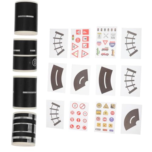 YARNOW 16stücke Eisenbahn Straße Washi Band Aufkleber Verkehrs Adhesive Decals DIY Straße Band Verkehrs-washi-Tape Verkehrsklebeband Sticker DIY Sticker Label YARNOW 16stücke Eisenbahn Straße Washi Band Aufkleber Verkehrs Adhesive Decals DIY Straße Band Verkehrs-washi-Tape Verkehrsklebeband Sticker DIY Sticker Label von YARNOW