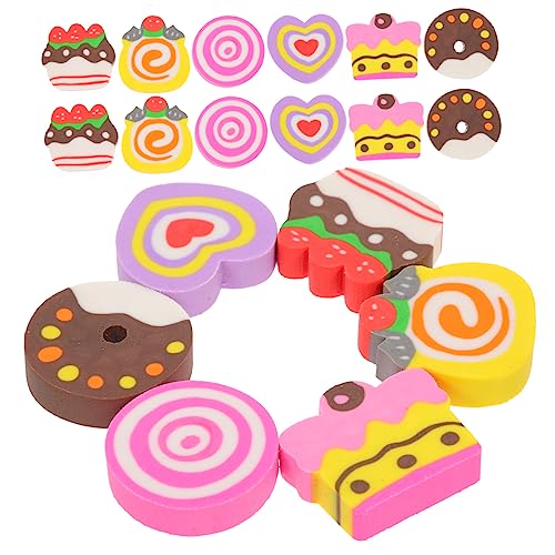 YARNOW 18 Stück Teiliges Mini Radiergummi Set Herzform für Schule und Büro Leicht Tragbare Schreibzubehör Sicheres Material für Kleine Schüler und Präzises Stifteradieren YARNOW 18 Stück Teiliges Mini Radiergummi Set Herzform für Schule und Büro Leicht Tragbare Schreibzubehör Sicheres Material für Kleine Schüler und Präzises Stifteradieren von YARNOW
