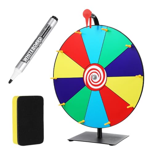 YARNOW 1Satz DIY Preisrad für Karnevalspartys mit Stift und Radiergummi für Gewinnspiele und Messen Robustes für Unterhaltungsaktivitäten YARNOW 1Satz DIY Preisrad für Karnevalspartys mit Stift und Radiergummi für Gewinnspiele und Messen Robustes für Unterhaltungsaktivitäten von YARNOW