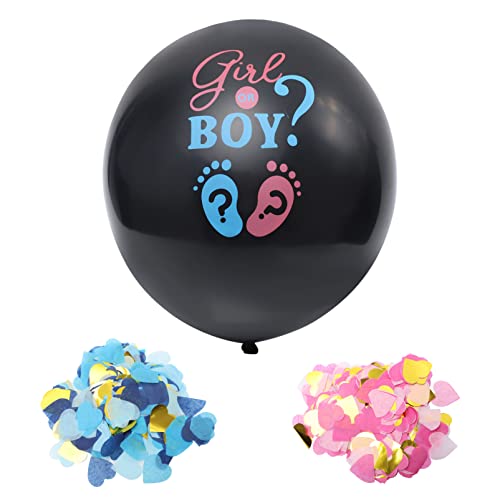 YARNOW 1Satz Geschlecht Enthüllen Ballons Mit Blauen Und Pinken Konfetti Für Shower Und Geburtstagsfeiern Dekoration Für Jungen Und Partys YARNOW 1Satz Geschlecht Enthüllen Ballons Mit Blauen Und Pinken Konfetti Für Shower Und Geburtstagsfeiern Dekoration Für Jungen Und Partys von YARNOW