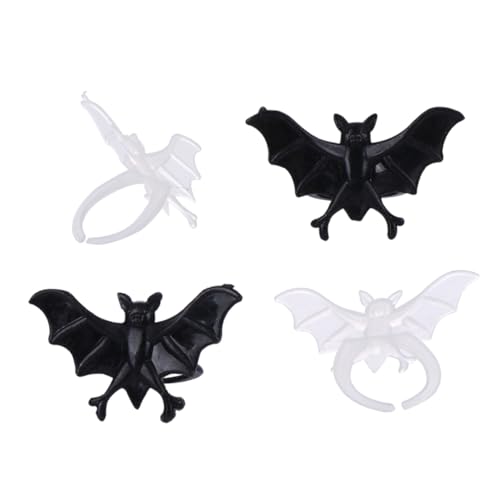 YARNOW 1Satz Halloween Fledermausringe Leuchtende Für Gruselige Und Partys Für Halloween Dekorationen Und Kinderfeiern YARNOW 1Satz Halloween Fledermausringe Leuchtende Für Gruselige Und Partys Für Halloween Dekorationen Und Kinderfeiern von YARNOW