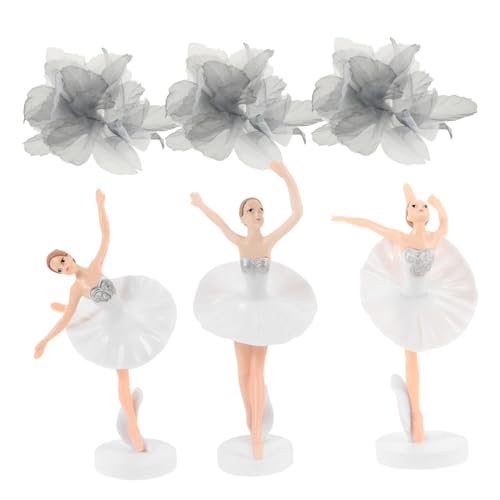 YARNOW 1Satz Kreative Kuchendekorationen Ballerina Set Elegante Tortendekorationen Aus Hochwertigem Für Geburtstagsfeiern Taufen Und Besondere Anlässe YARNOW 1Satz Kreative Kuchendekorationen Ballerina Set Elegante Tortendekorationen Aus Hochwertigem Für Geburtstagsfeiern Taufen Und Besondere Anlässe von YARNOW