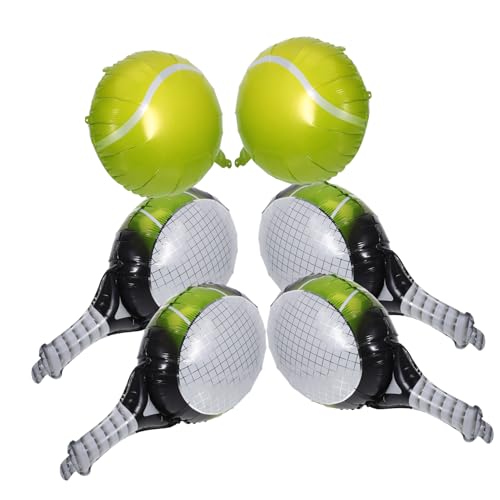 YARNOW 1Satz Luftballons Teiliges Dekoration Aus Aluminiumfolie Für Sportparty Und Geburtstagsfeier Und Schlägerballons Einfach YARNOW 1Satz Luftballons Teiliges Dekoration Aus Aluminiumfolie Für Sportparty Und Geburtstagsfeier Und Schlägerballons Einfach von YARNOW