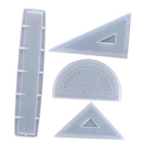 YARNOW 1Satz Silikon Linealform für DIY Projekte Epoxidharz Gießform Vielseitige Silikonformen für Kreative Handwerksprojekte zum Zeichnen Messwerkzeugen von YARNOW